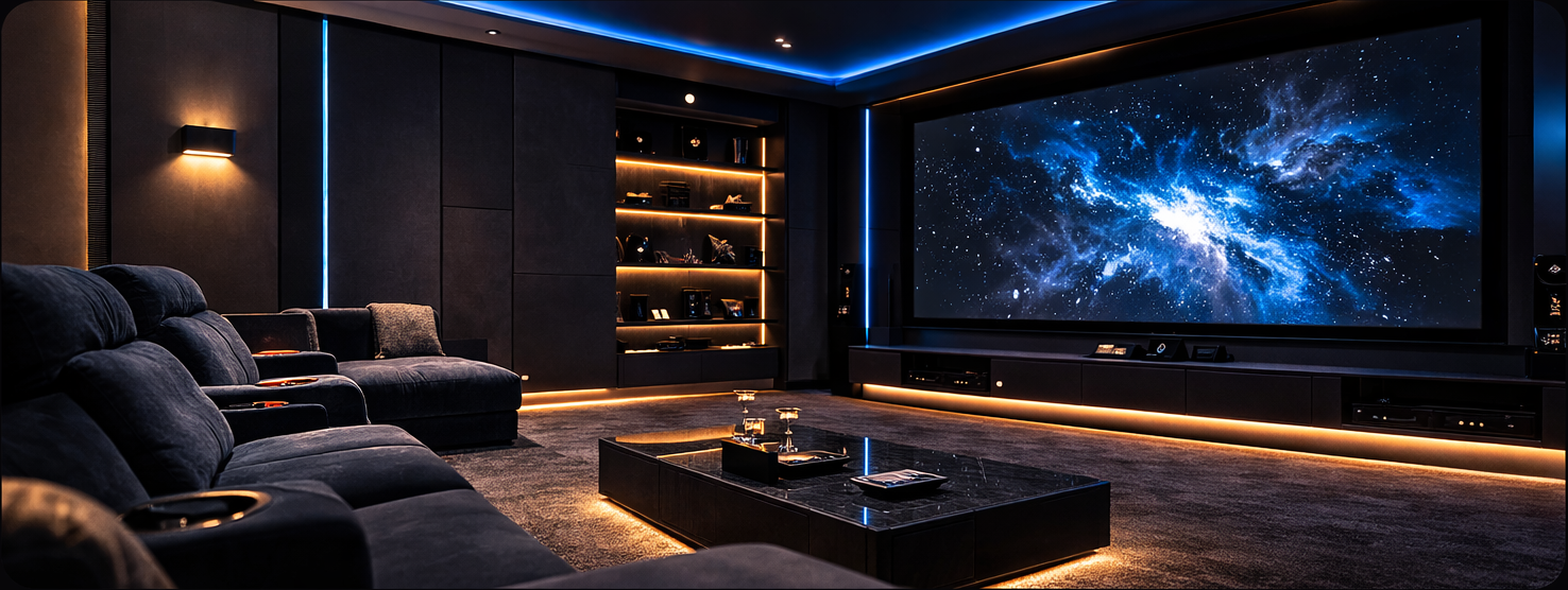 Luxury Home Theatre Setup